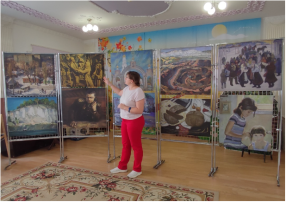 Выставка «Белгородчина глазами художников» Мастер-класс: роспись панно акрилом «Осенние мотивы» Дежурные группы №4, 5, 6. Выставка «Белгородчина глазами художников» Мастер-класс: роспись панно акрилом «Осенние мотивы» Дежурные группы №4, 5, 6.