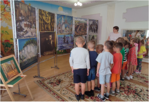 Выставка «Белгородчина глазами художников» Мастер-класс: роспись панно акрилом «Осенние мотивы» Дежурные группы №4, 5, 6. Выставка «Белгородчина глазами художников» Мастер-класс: роспись панно акрилом «Осенние мотивы» Дежурные группы №4, 5, 6.