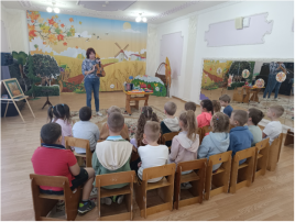 Очное участие родителей в реализации ОП «Гость группы» (дежурная группа № 5) Тема: «Знакомство с профессией артист оркестра» Очное участие родителей в реализации ОП «Гость группы» (дежурная группа № 5) Тема: «Знакомство с профессией артист оркестра».